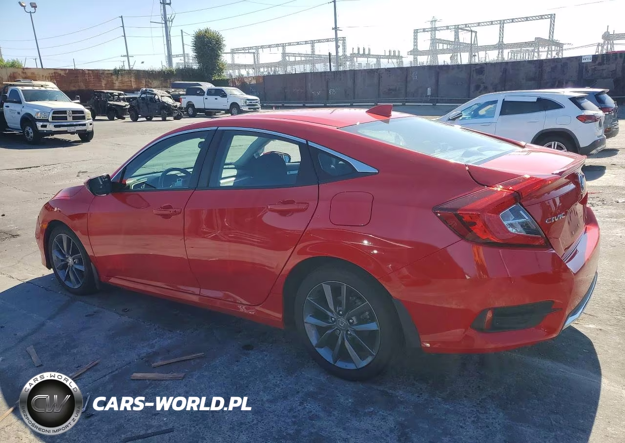 2020 Honda Civic Ex VIN:2HGFC1F32LH680056 - 2