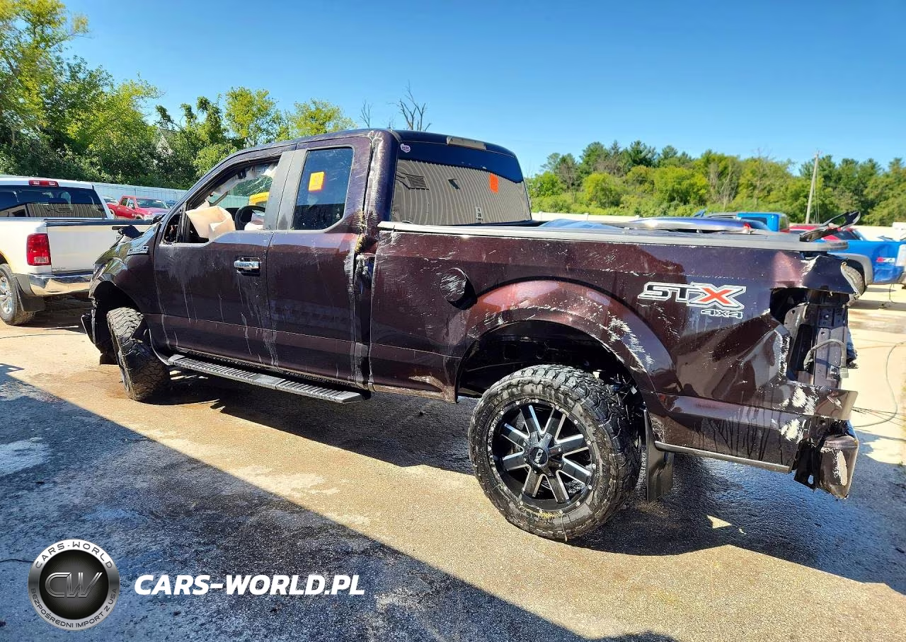 2018 Ford F150 Super Cab VIN:1FTEX1EPXJFC93756 - 2