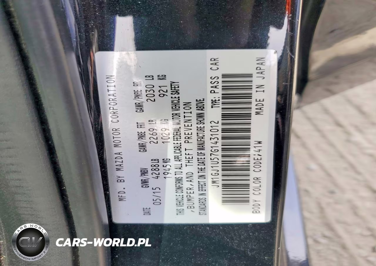 2016 Mazda 6 Sport VIN:JM1GJ1U57G1431012 - 13