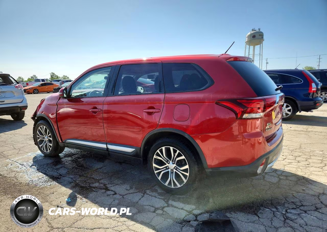2016 Mitsubishi Outlander Se VIN:JA4AD3A35GZ028184 - 2