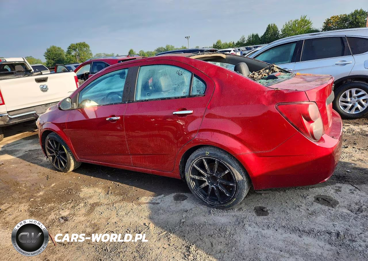 2012 Chevrolet Sonic Ltz VIN:1G1JE5SH3C4157906 - 2