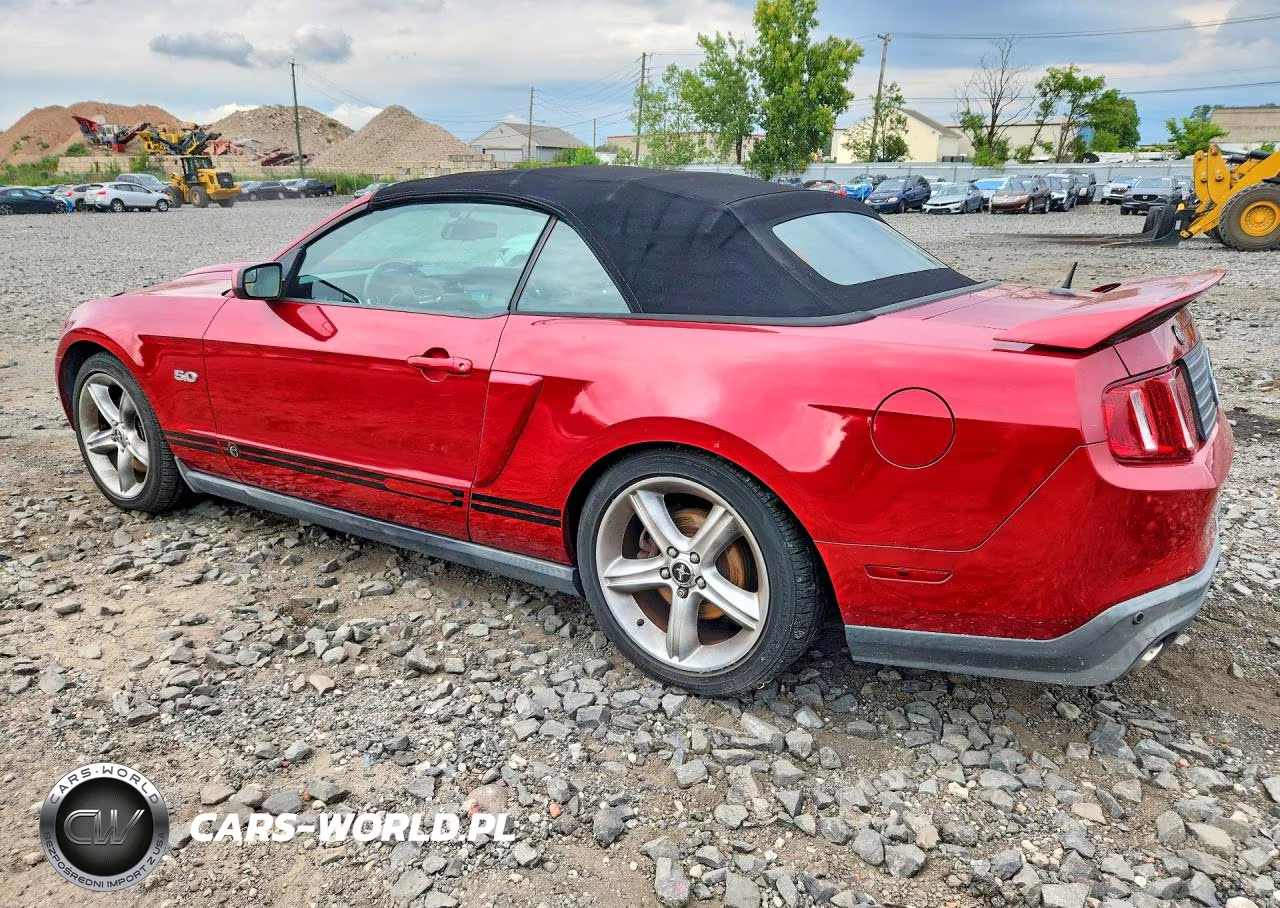 2012 Ford Mustang Gt VIN:1ZVBP8FF4C5257679 - 2