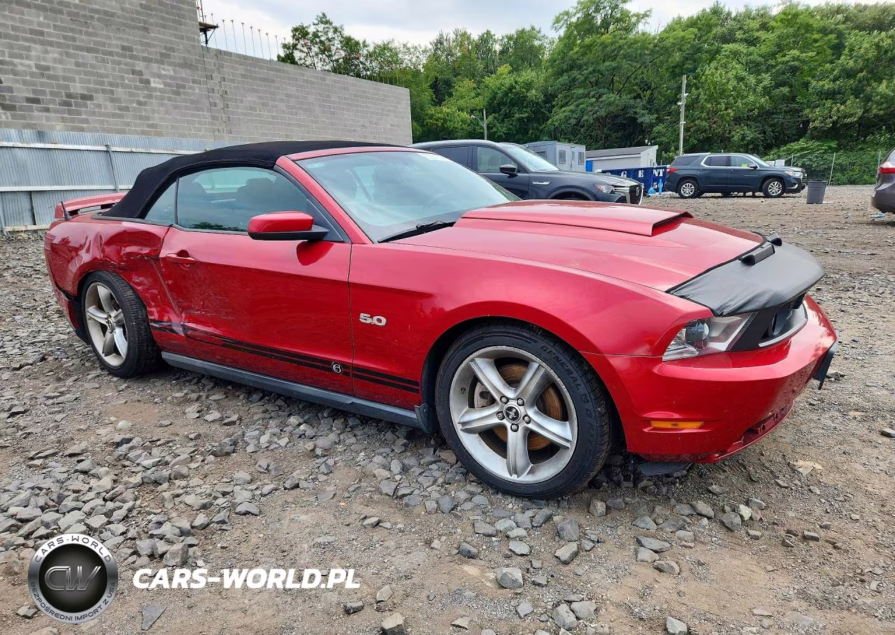 2012 Ford Mustang Gt VIN:1ZVBP8FF4C5257679 - 4