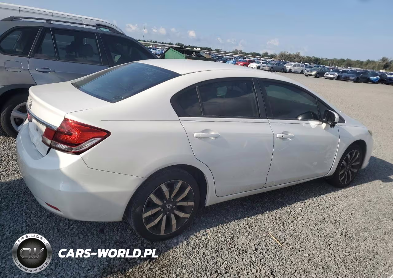 2015 Honda Civic Exl VIN:19XFB2F95FE079378 - 3