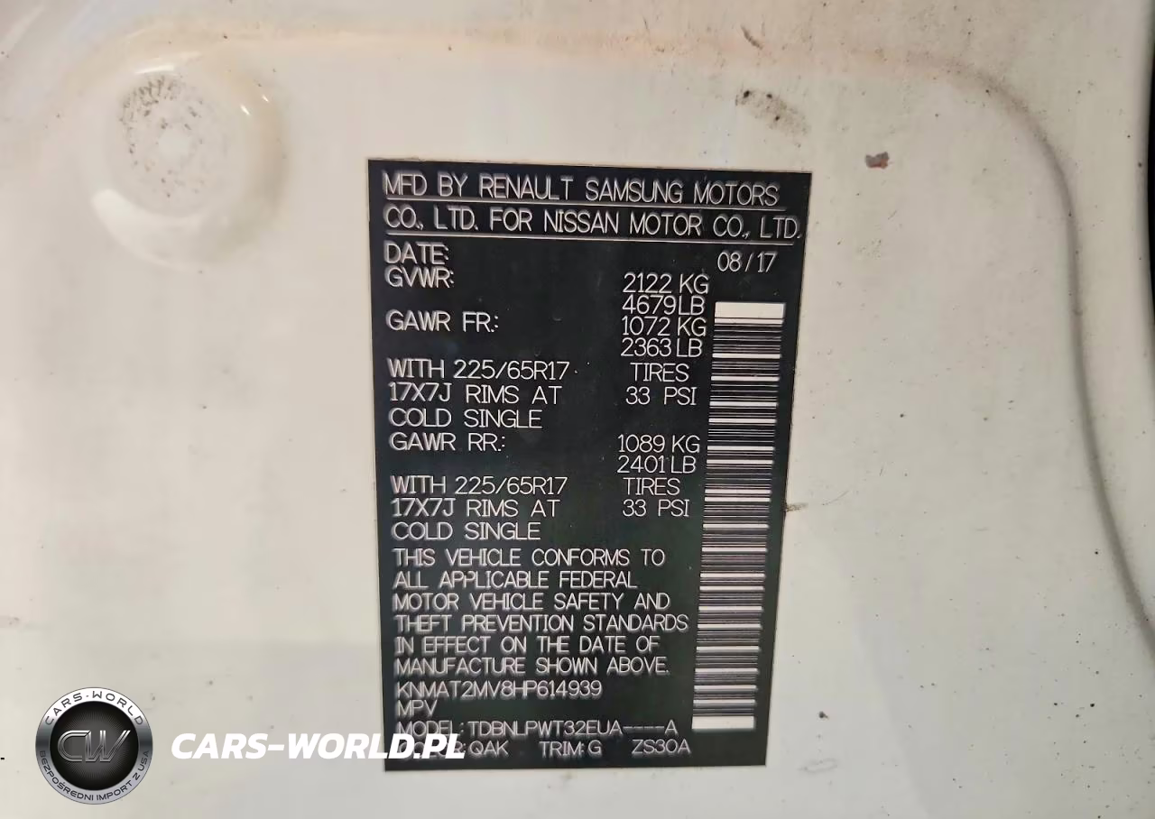 2017 Nissan Rogue S VIN:KNMAT2MV8HP614939 - 13