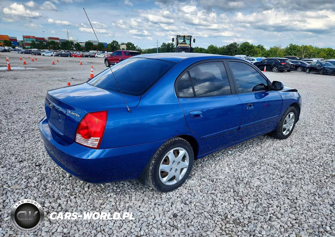 2006 Hyundai Elantra Gls VIN:KMHDN46D56U336132 - 3