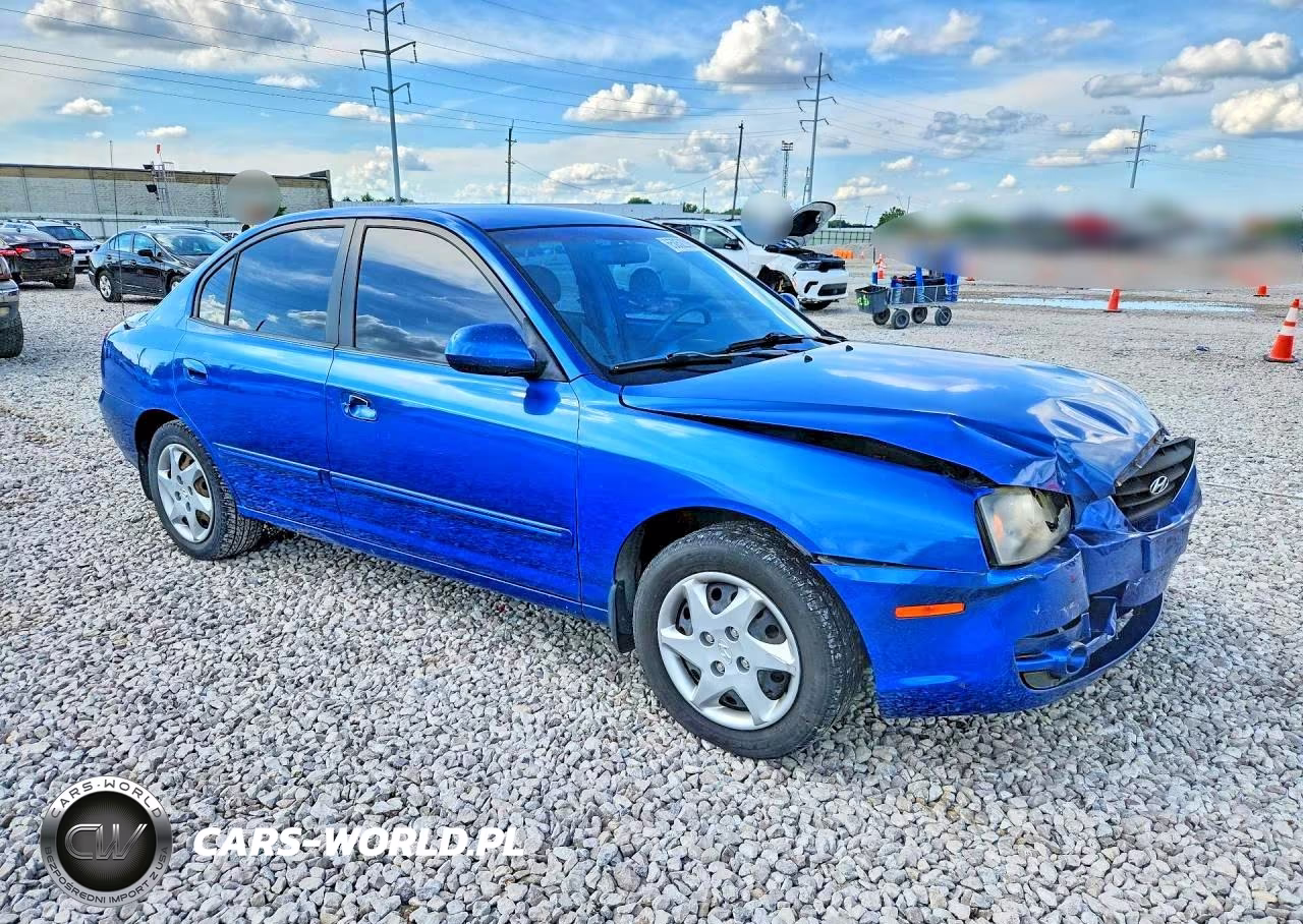 2006 Hyundai Elantra Gls VIN:KMHDN46D56U336132 - 4