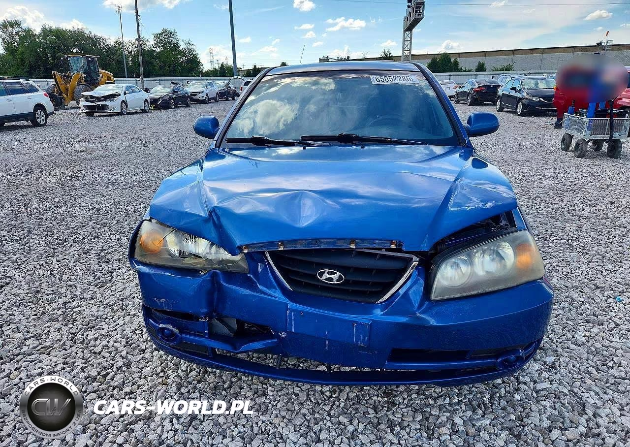 2006 Hyundai Elantra Gls VIN:KMHDN46D56U336132 - 5