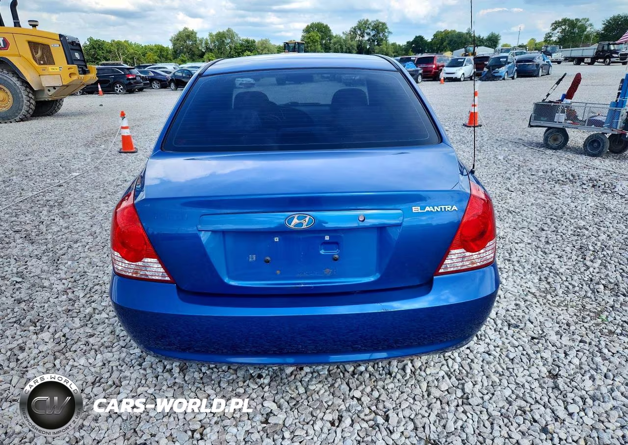 2006 Hyundai Elantra Gls VIN:KMHDN46D56U336132 - 6