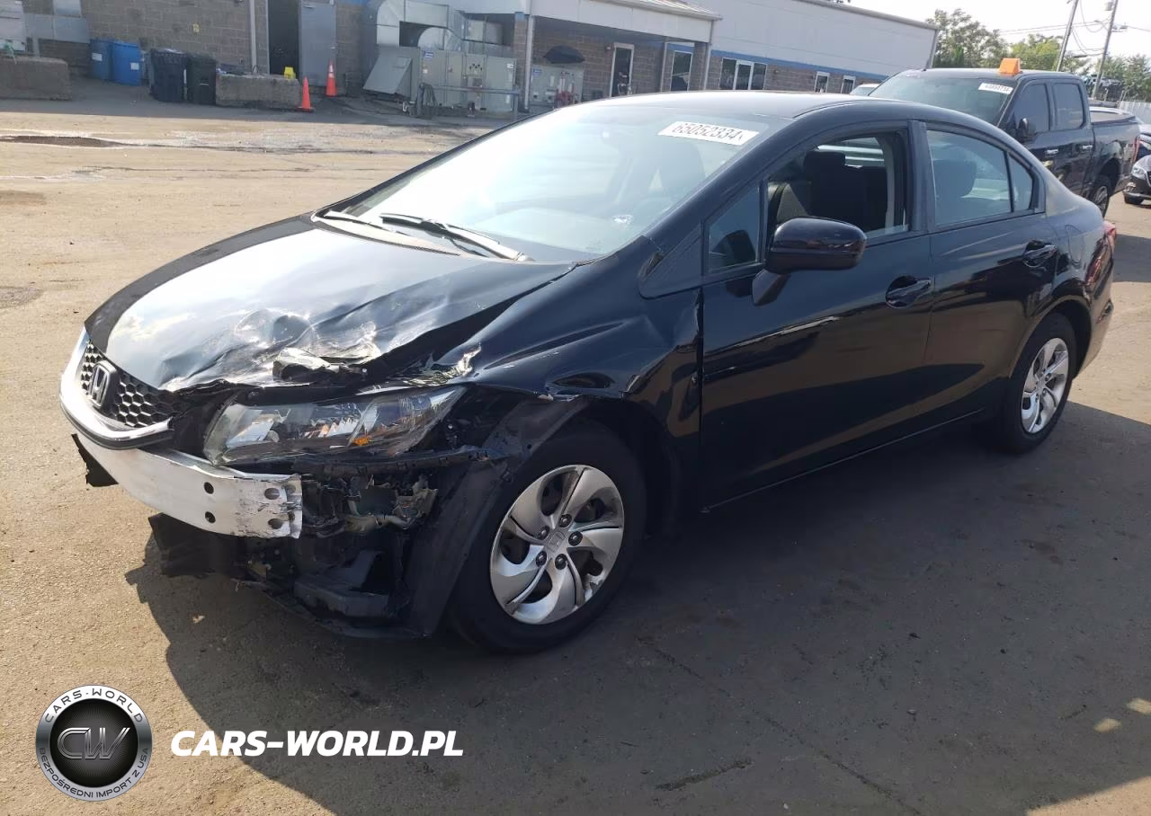 2015 Honda Civic Lx VIN:19XFB2F53FE704146 - 1