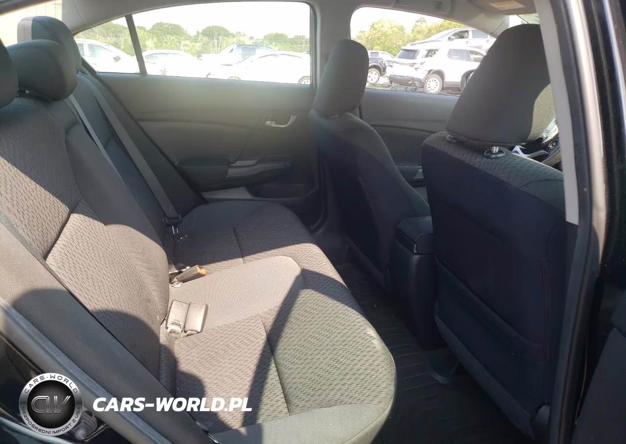 2015 Honda Civic Lx VIN:19XFB2F53FE704146 - 10