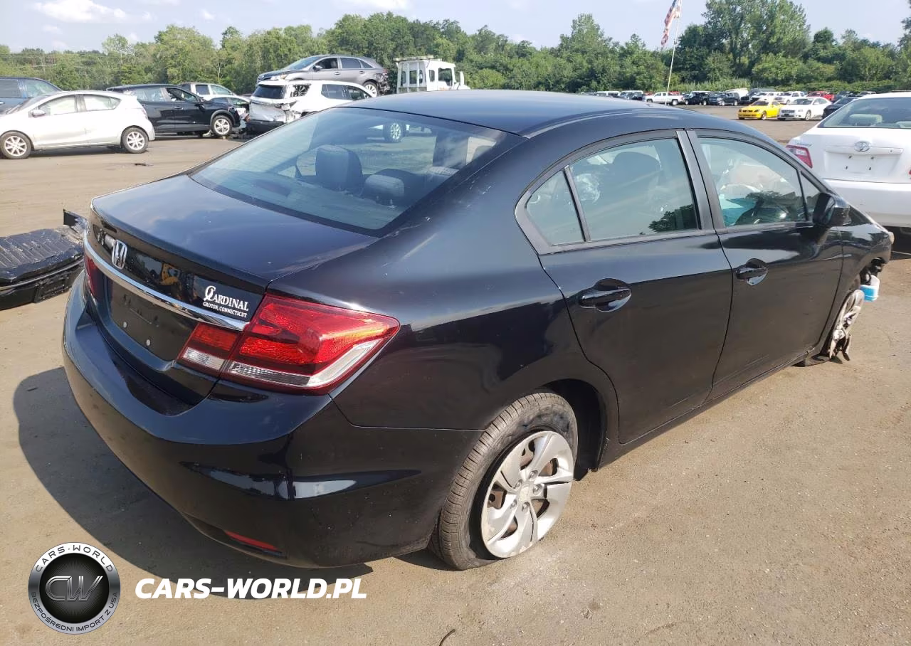 2015 Honda Civic Lx VIN:19XFB2F53FE704146 - 3