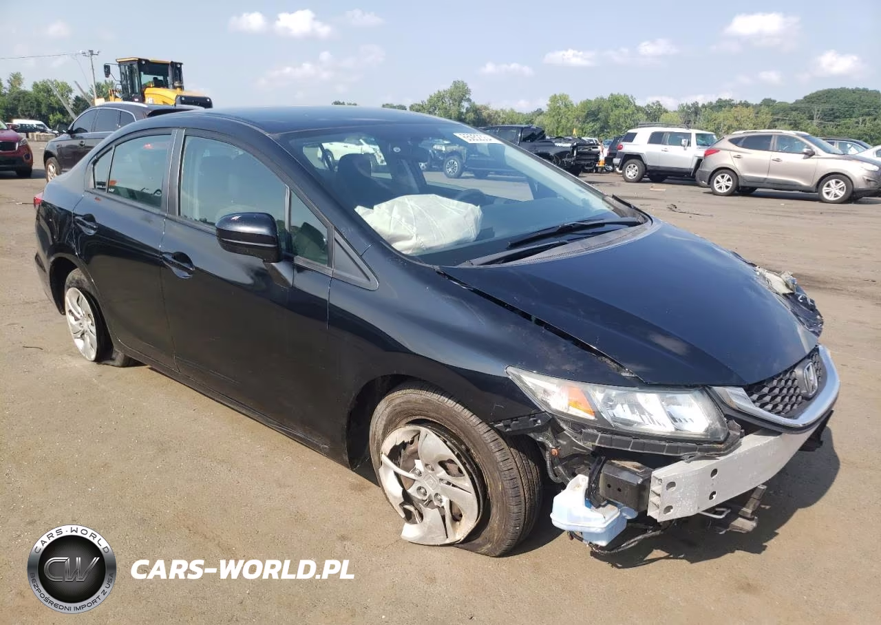 2015 Honda Civic Lx VIN:19XFB2F53FE704146 - 4
