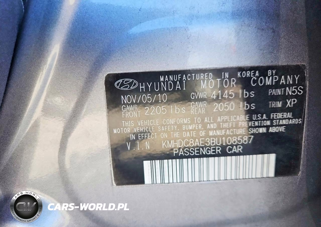 2011 Hyundai Elantra Touring Gls VIN:KMHDC8AE3BU108587 - 12