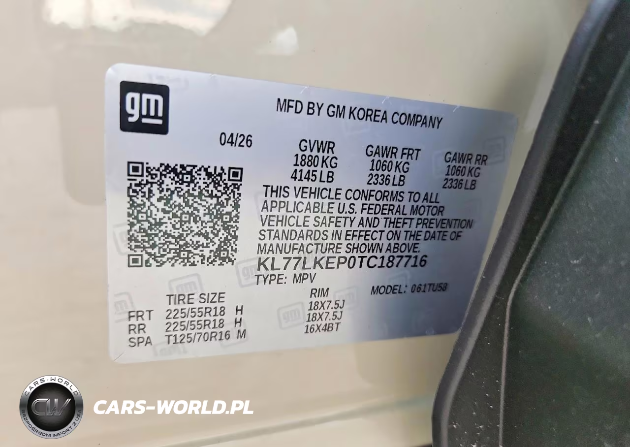 2026 Chevrolet Trax Activ VIN:KL77LKEP0TC187716 - 12