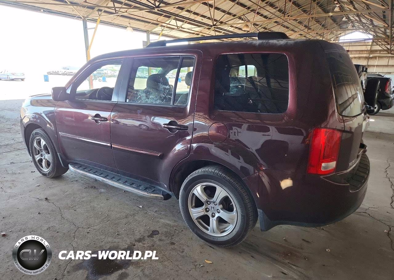 2015 Honda Pilot Exl VIN:5FNYF4H55FB020392 - 2