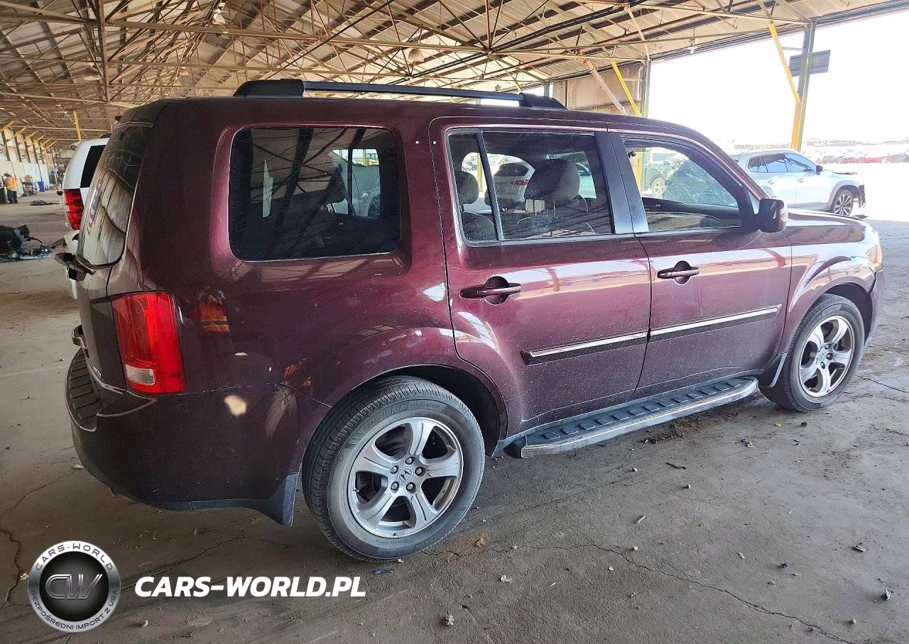 2015 Honda Pilot Exl VIN:5FNYF4H55FB020392 - 3