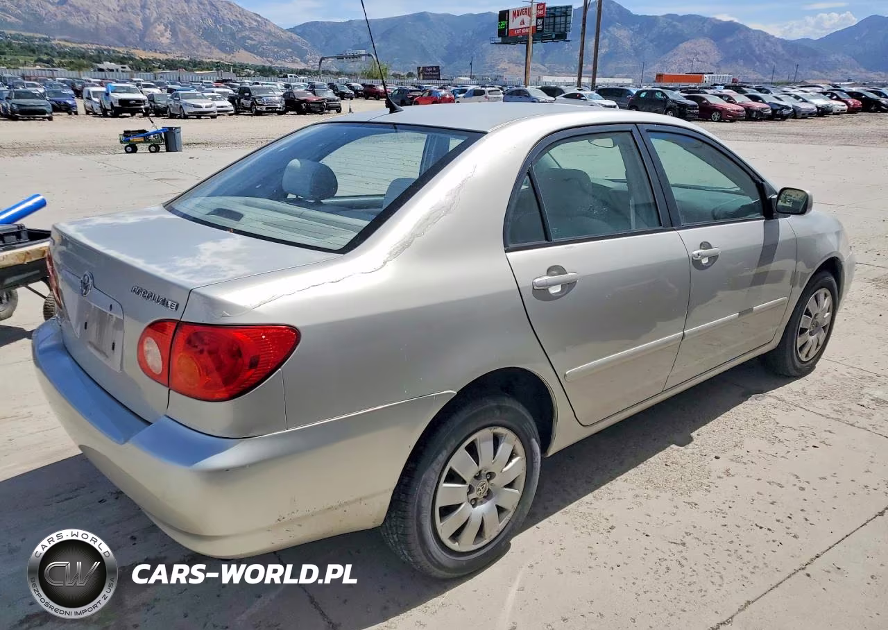 2004 Toyota Corolla Le VIN:1NXBR38E54Z281013 - 3