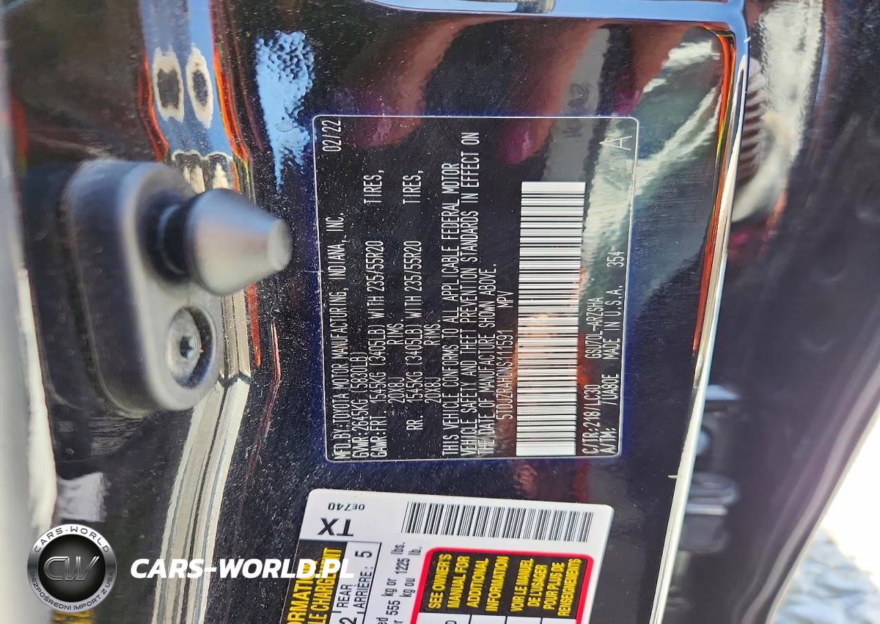 2022 Toyota Hlndr Xse VIN:5TDJZRAH0NS111591 - 13