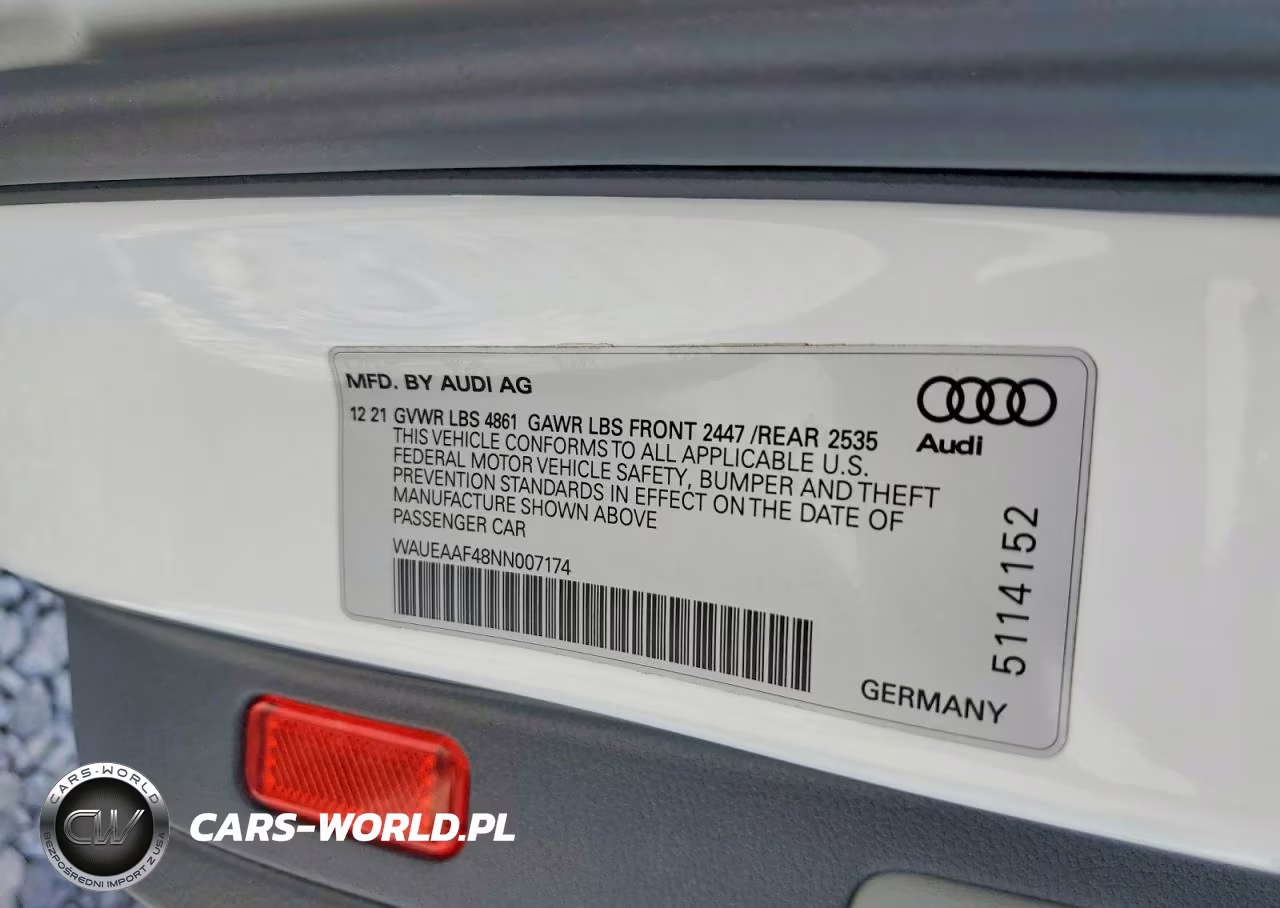 2022 Audi A4 Premium Plus 45 VIN:WAUEAAF48NN007174 - 13