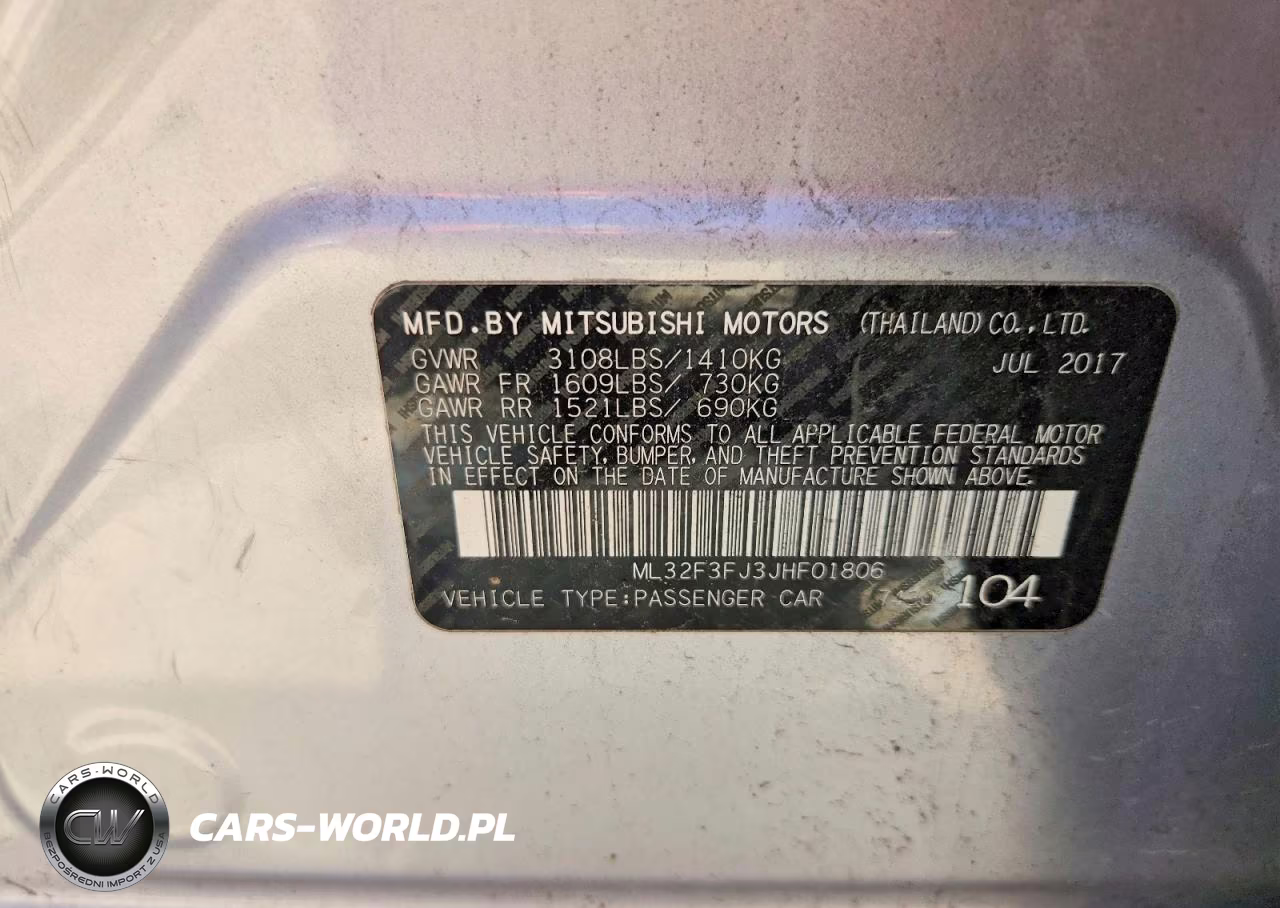 2018 Mitsubishi Mirage G4 Es VIN:ML32F3FJ3JHF01806 - 12