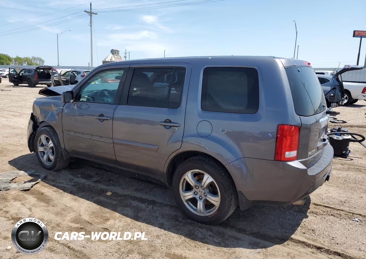 2015 Honda Pilot Exl VIN:5FNYF4H62FB059854 - 2