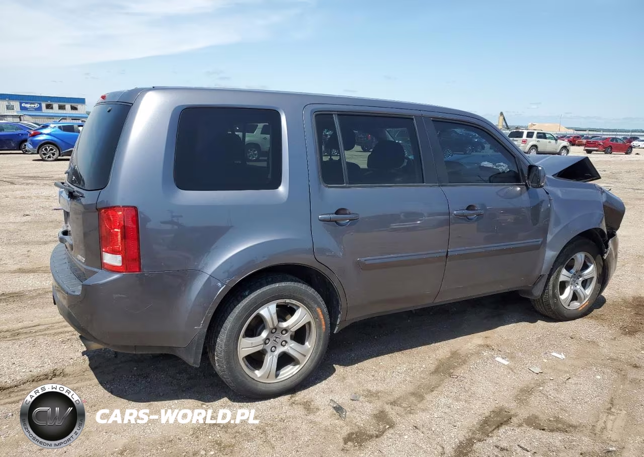 2015 Honda Pilot Exl VIN:5FNYF4H62FB059854 - 3