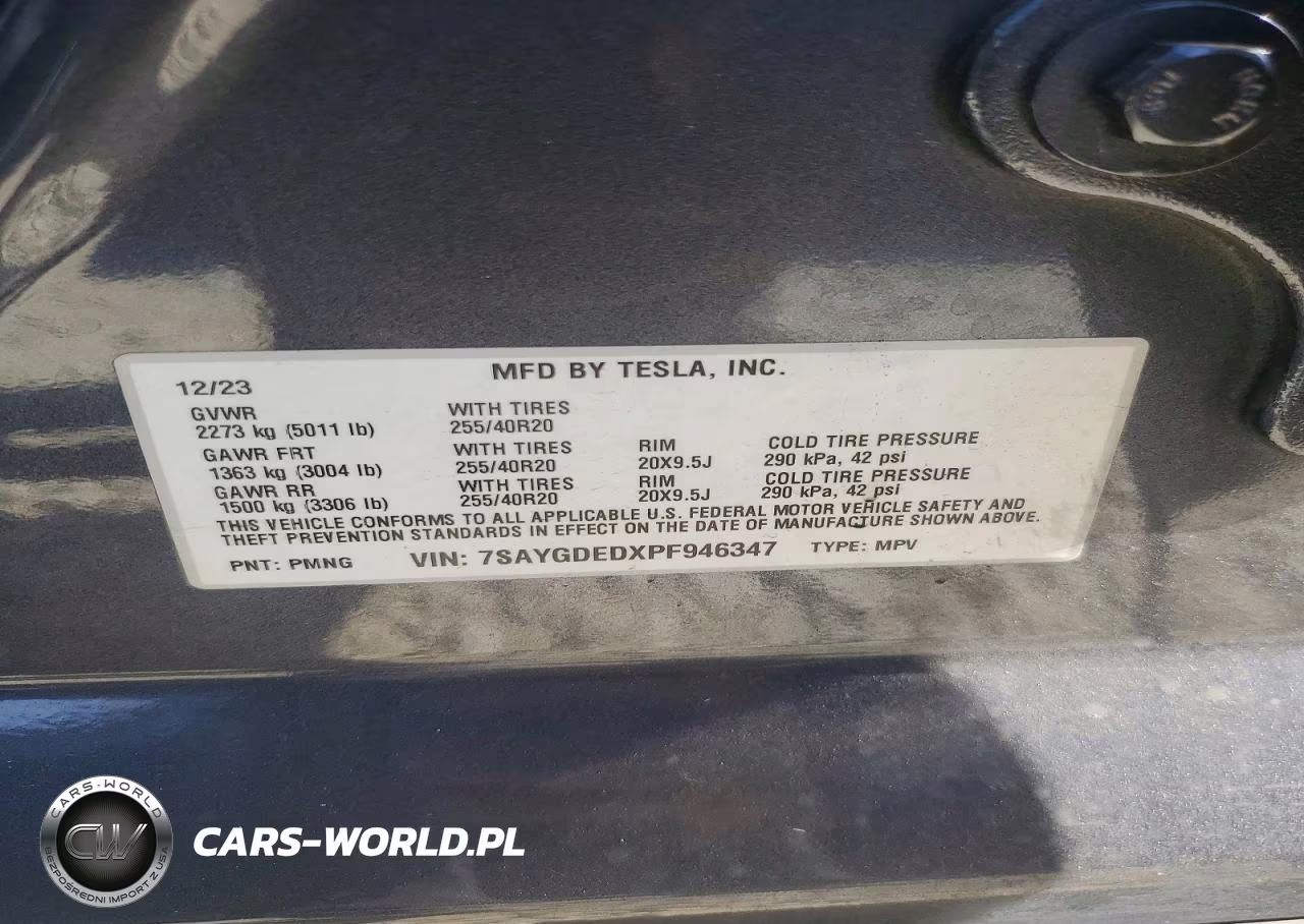 2023 Tesla Model Y VIN:7SAYGDEDXPF946347 - 13