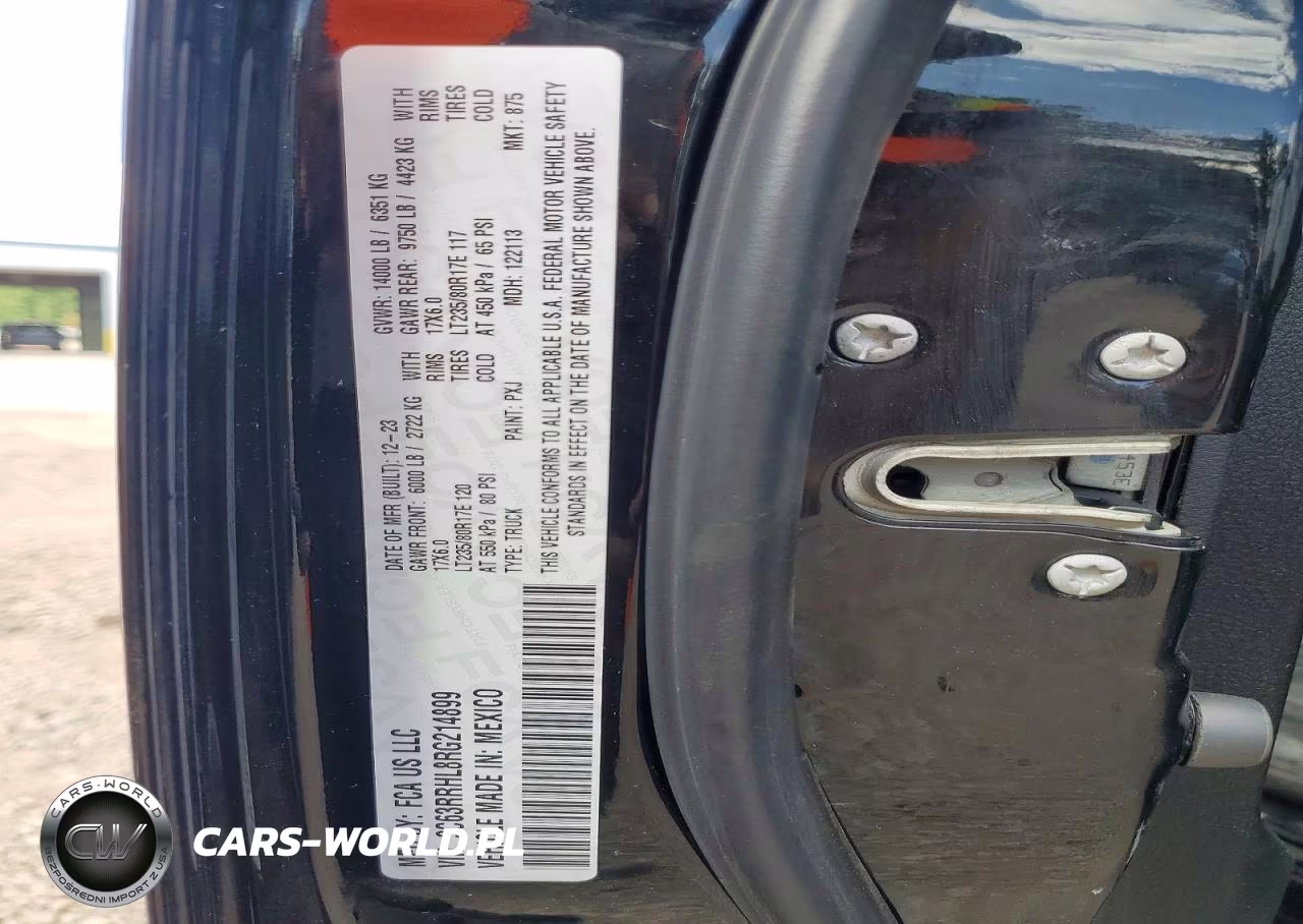 2024 Ram 3500 Big Horn VIN:3C63RRHL8RG214899 - 12