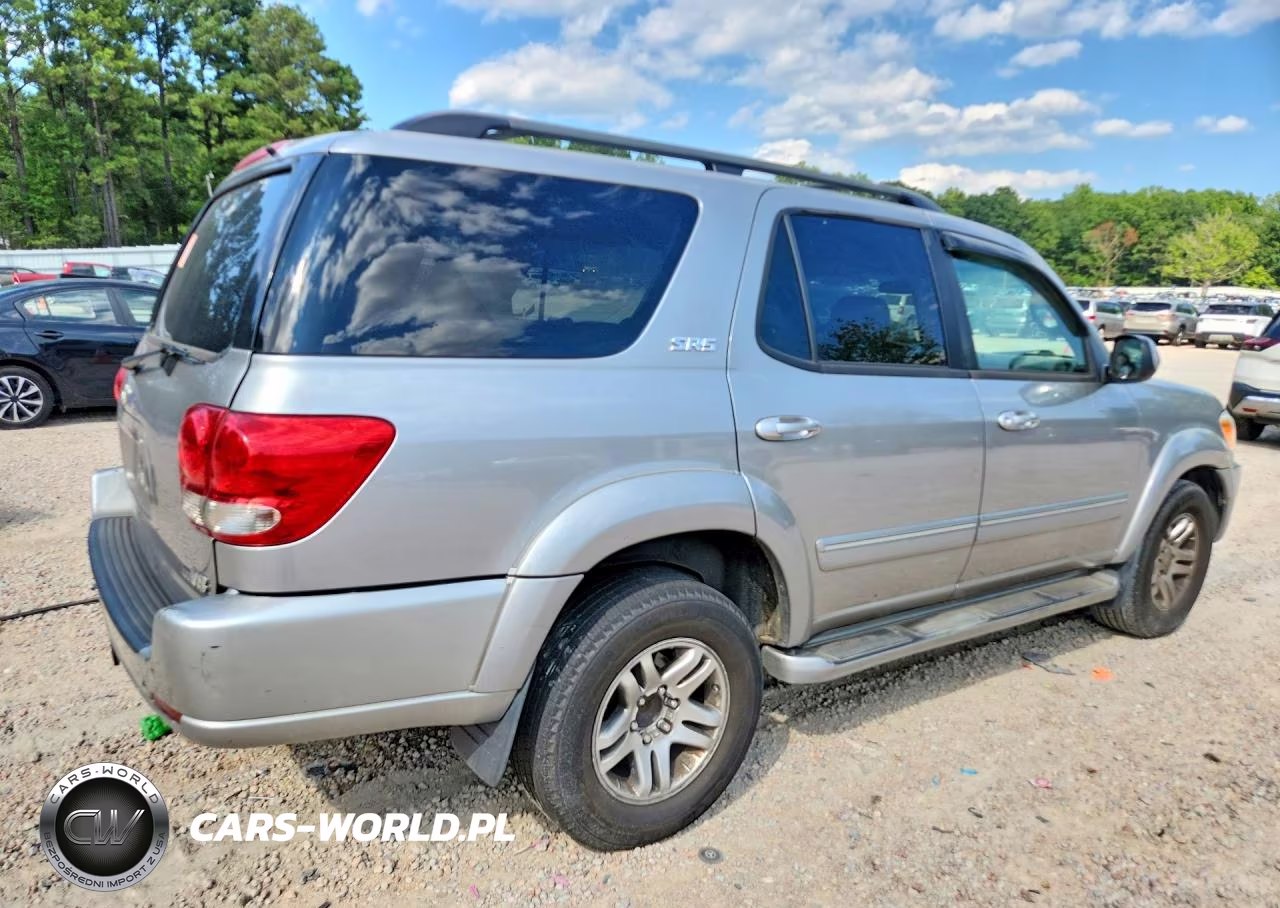 2006 Toyota Sequoia Sr5 VIN:5TDZT34A06S268541 - 3