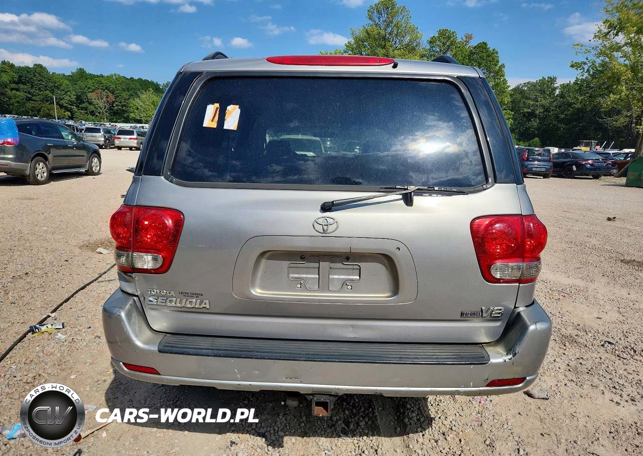 2006 Toyota Sequoia Sr5 VIN:5TDZT34A06S268541 - 6