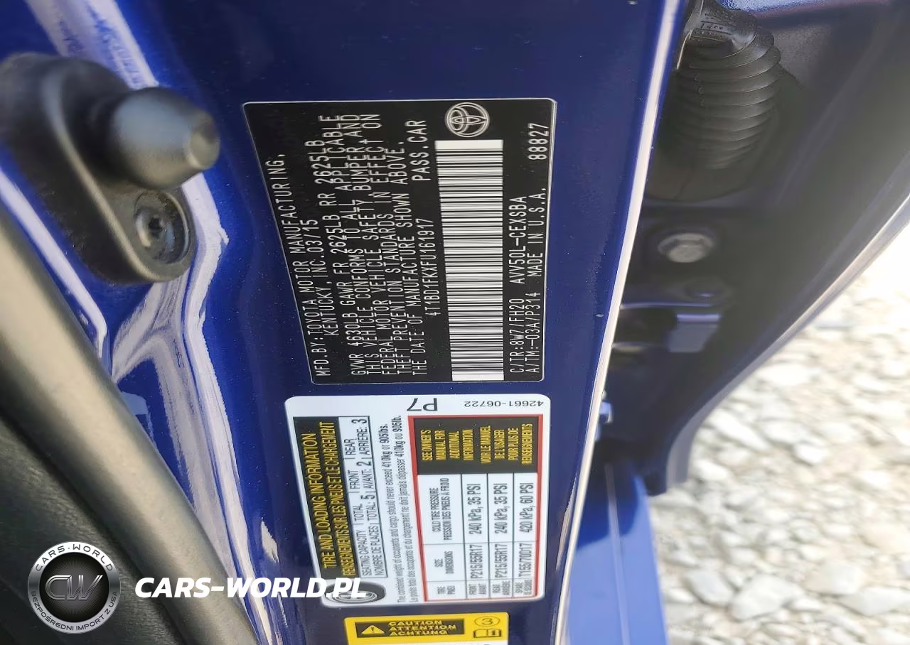 2015 Toyota Camry Hybrid Se VIN:4T1BD1FKXFU161917 - 12