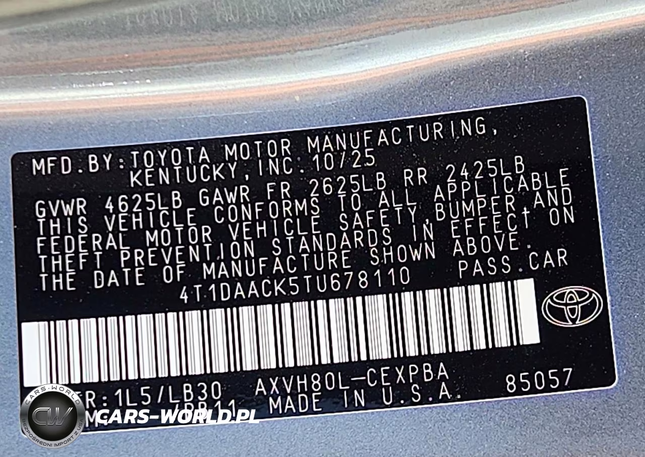 2026 Toyota Camry Xse VIN:4T1DAACK5TU678110 - 13