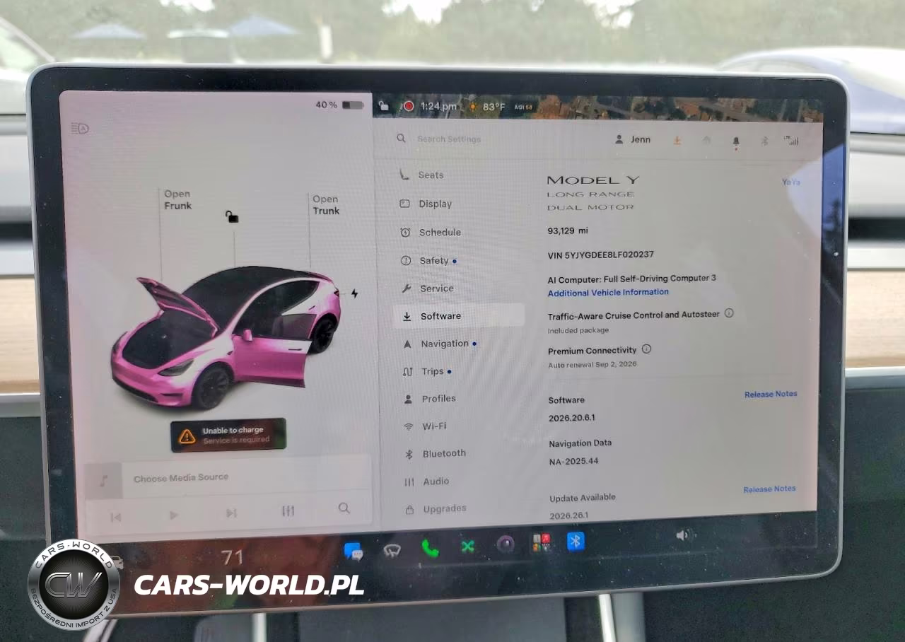 2020 Tesla Model Y VIN:5YJYGDEE8LF020237 - 9