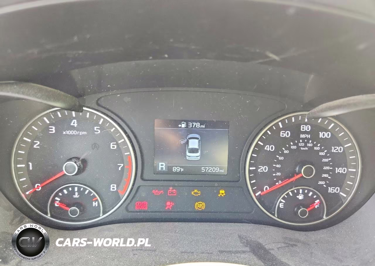 2019 Kia Optima Lx VIN:5XXGT4L31KG329665 - 9