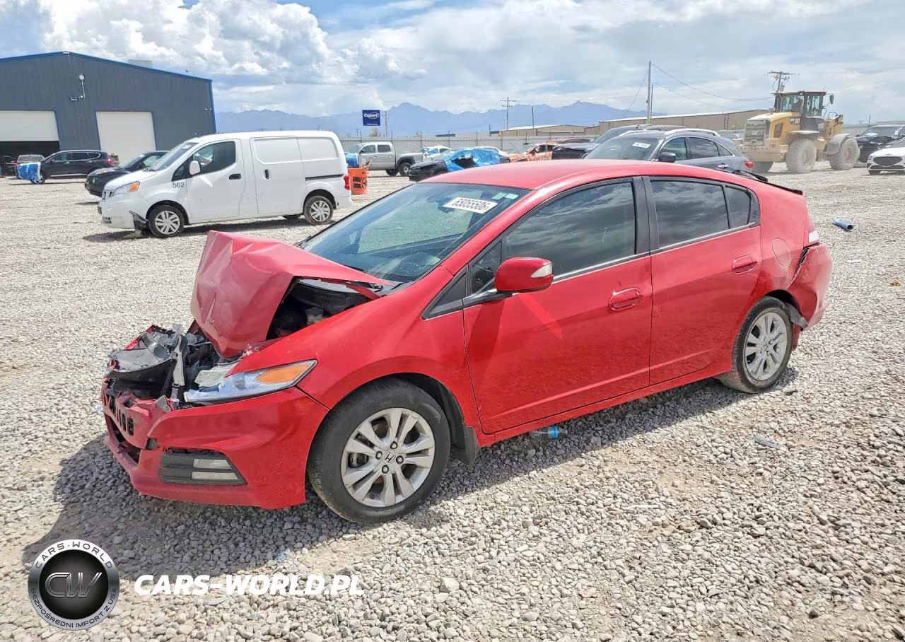 2012 Honda Insight Ex VIN:JHMZE2H71CS004846 - 1