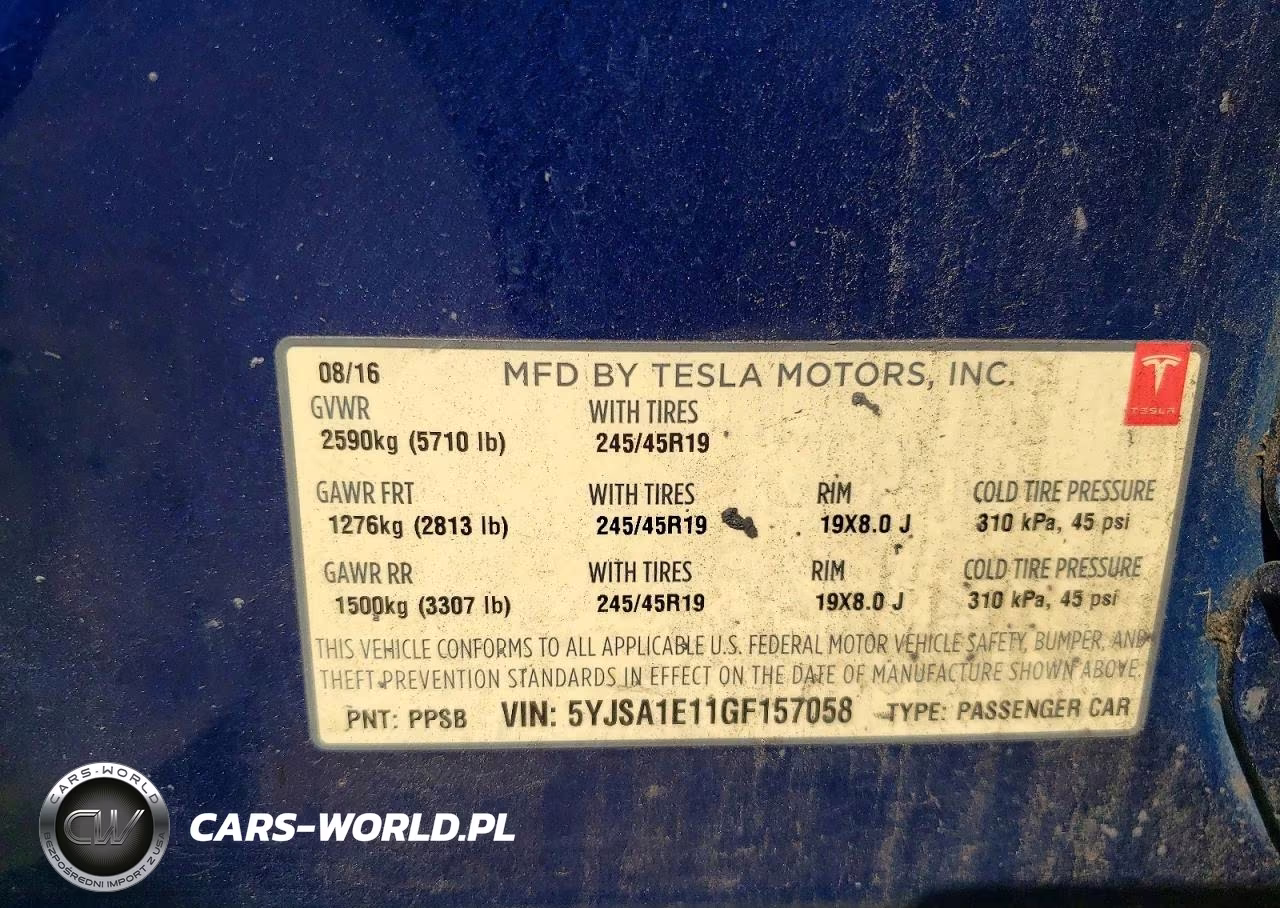 2016 Tesla Model S VIN:5YJSA1E11GF157058 - 13