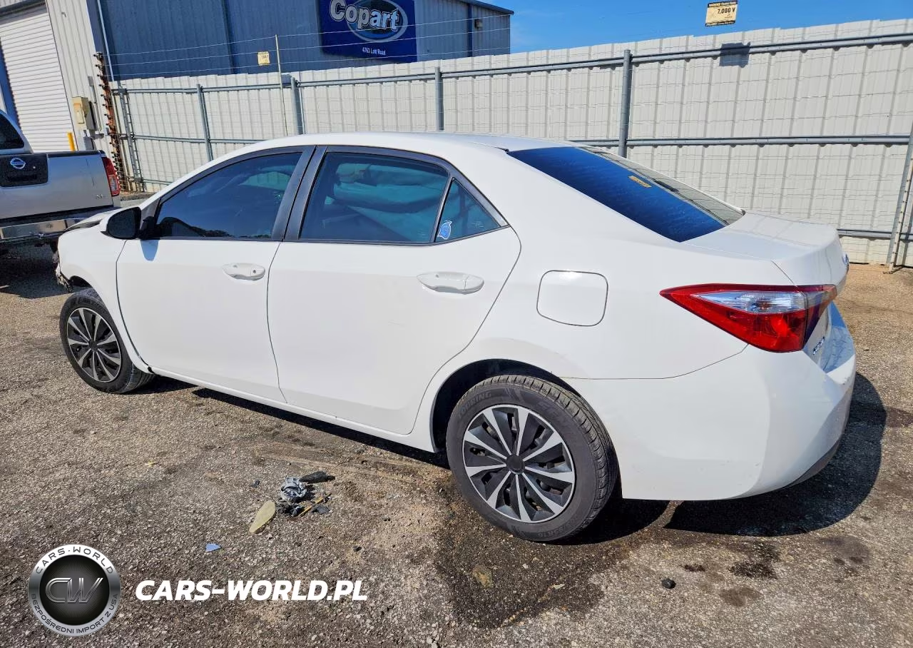 2016 Toyota Corolla Le VIN:5YFBURHE5GP370278 - 2