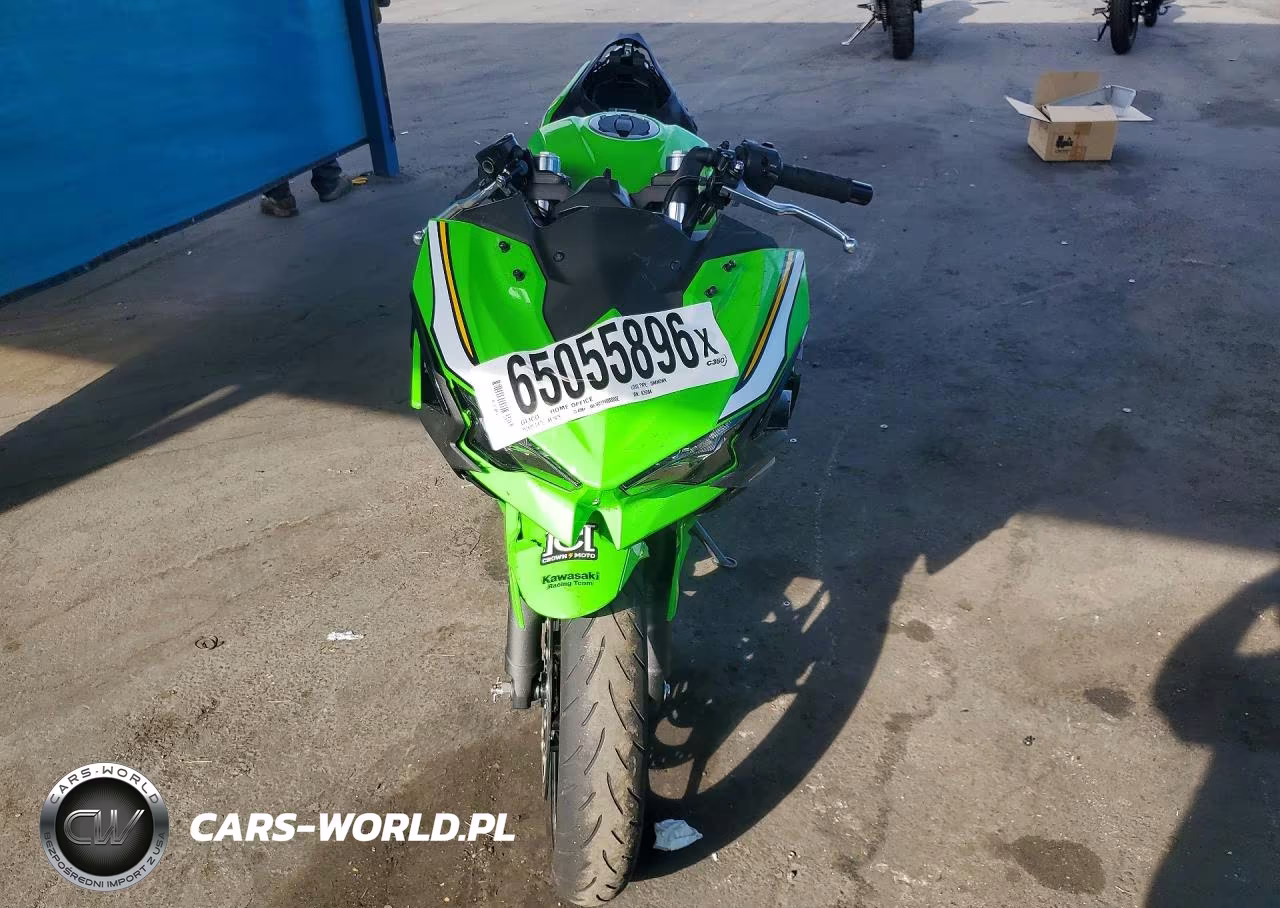 2024 Kawasaki Ex500 A VIN:ML5EXGJ12RDA25504 - 2