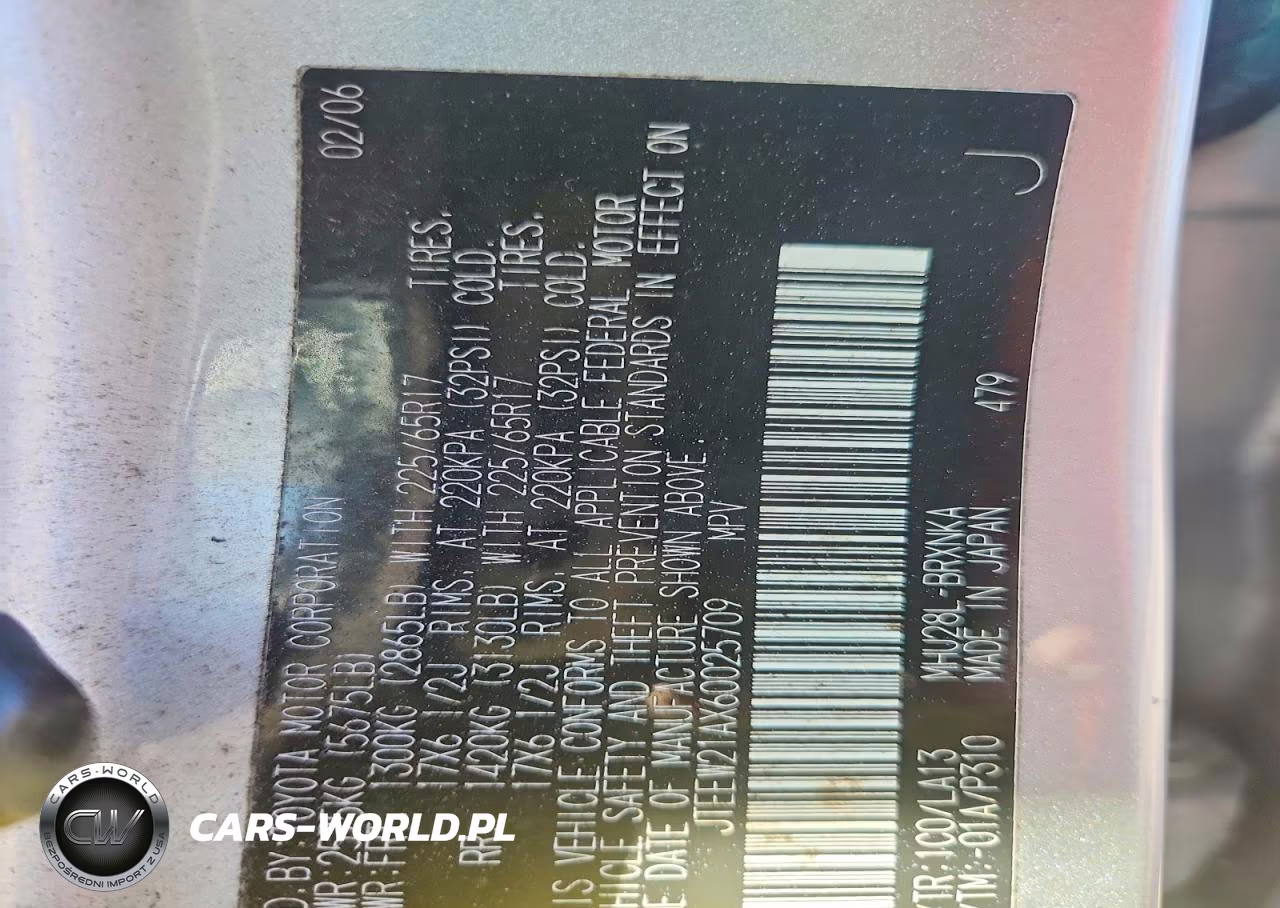 2006 Toyota Highlander Hybrid VIN:JTEEW21AX60025709 - 13