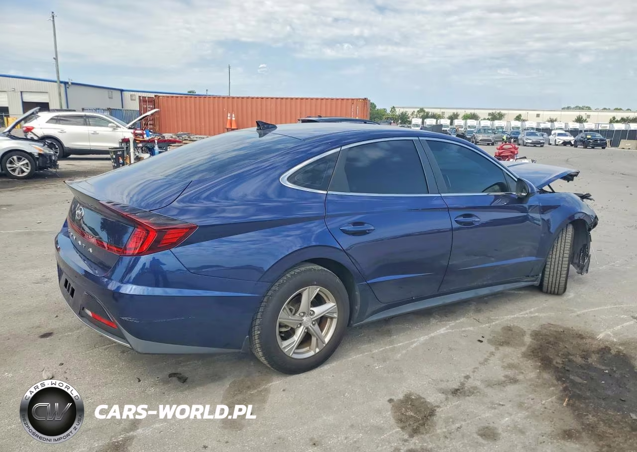 2021 Hyundai Sonata Se VIN:5NPEG4JA0MH118428 - 3