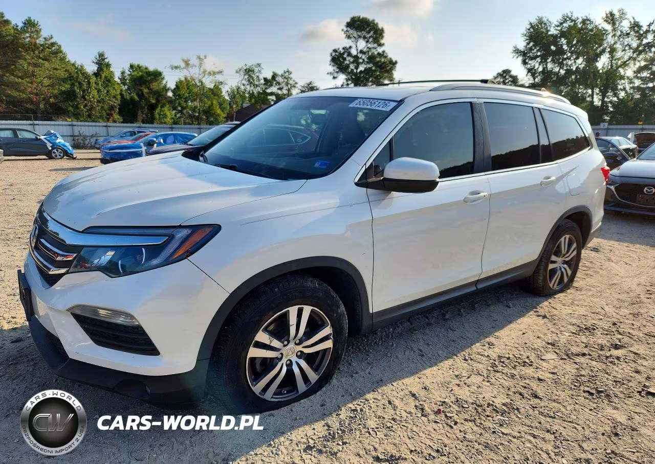 2017 Honda Pilot Exl VIN:5FNYF5H55HB006484 - 1