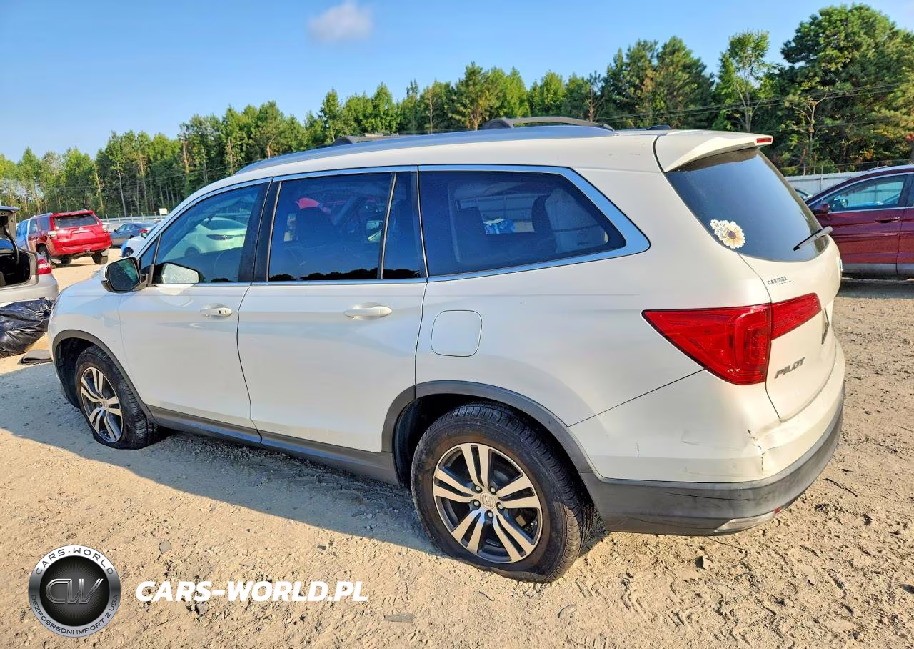 2017 Honda Pilot Exl VIN:5FNYF5H55HB006484 - 2