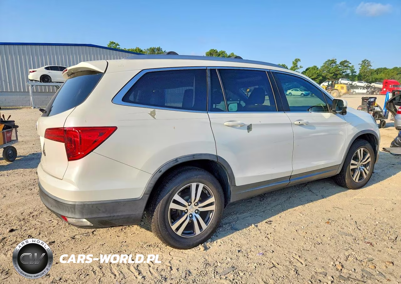 2017 Honda Pilot Exl VIN:5FNYF5H55HB006484 - 3