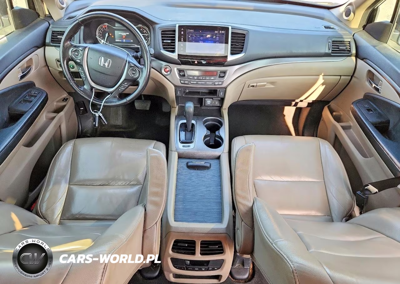 2017 Honda Pilot Exl VIN:5FNYF5H55HB006484 - 8