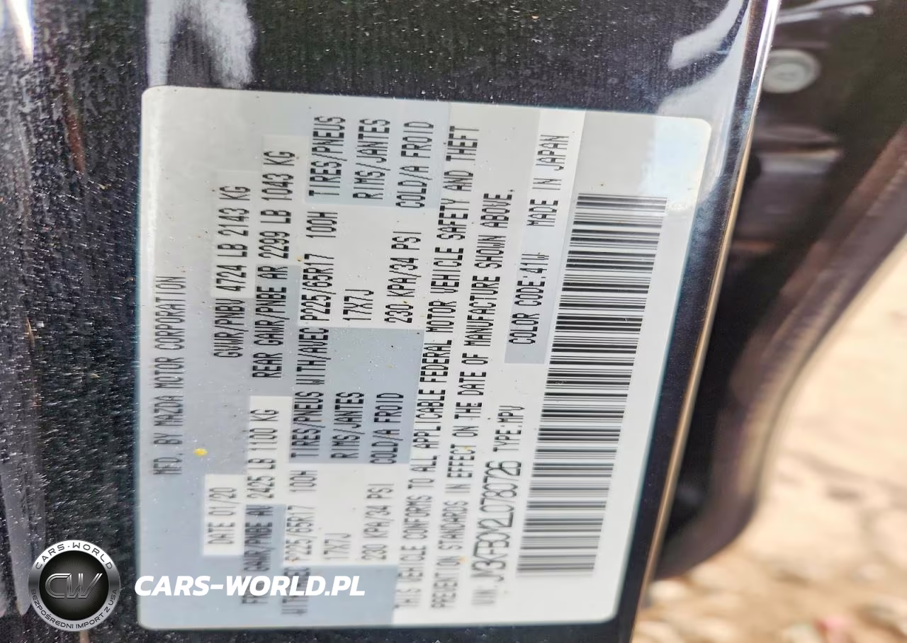 2020 Mazda Cx-5 Touring VIN:JM3KFBCM2L0780726 - 13
