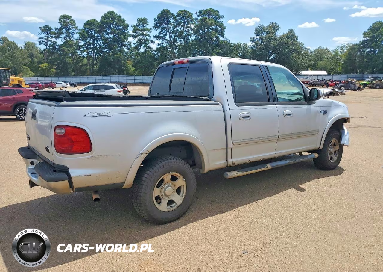 2001 Ford F150 Supercrew VIN:1FTRW08L71KF97674 - 3