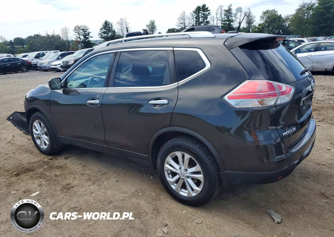 2016 Nissan Rogue Sv VIN:KNMAT2MV3GP710251 - 2