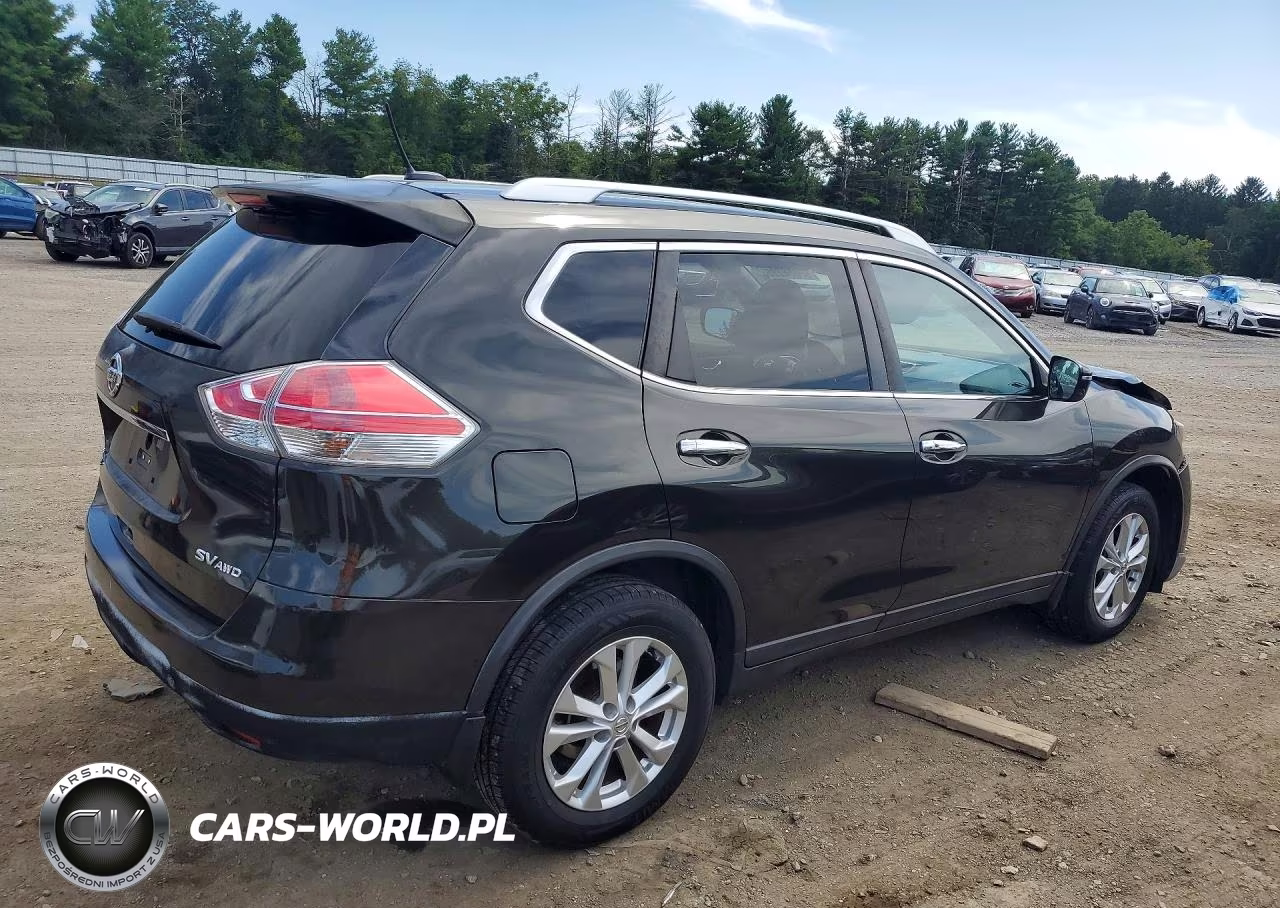 2016 Nissan Rogue Sv VIN:KNMAT2MV3GP710251 - 3
