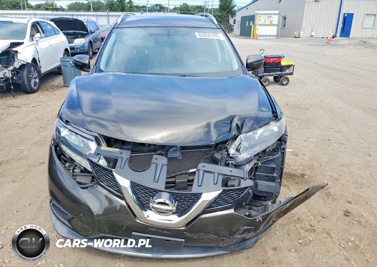 2016 Nissan Rogue Sv VIN:KNMAT2MV3GP710251 - 5